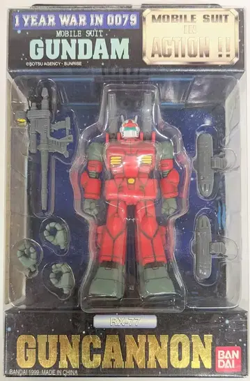 반다이 MS in ACTION!!/MIA 기동전사 건담 RX-77 건캐논