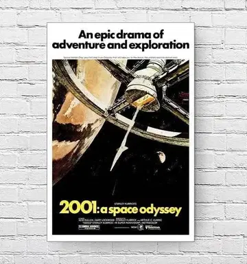 영화 포스터 2001 스페이스 오디세이 스탠리 큐브릭 US판 of5
