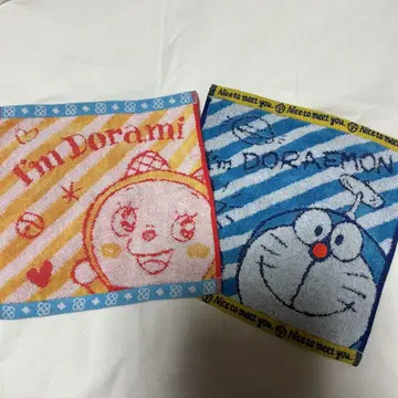 도라에몽 도라미 손수건 타월 세트