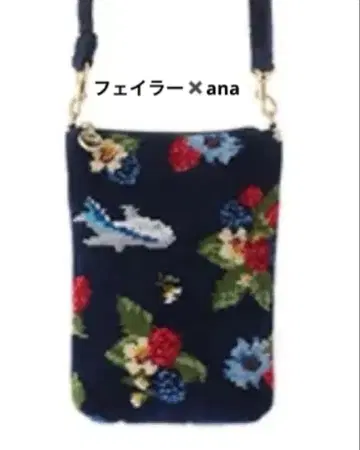 [ 새상품급 ] 페이러 ana 콜라보 네이비 숄더백 스마트폰 숄더