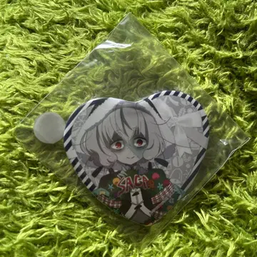 좀비랜드 사가 카페 콘노 준코 하트형 캔뱃지