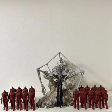 제일복권 진격의 거인 라스트 원상 종시의 거인 피규어 땅울림 18체