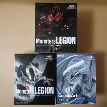 미개봉 유희왕 피규어 3체 세트