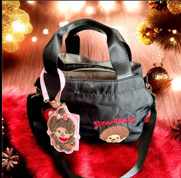 몽치치 토트백 & 패스 케이스 세트 새상품