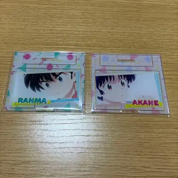 란마1/2 미니 아크릴 스탠드 란마 아카네