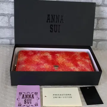 미사용품 ANNA SUI 안나수이 로즈 하트 장지갑 311636