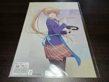 복권 Q G상 옆집 천사님 시이나 마히루 클리어 포스터 [아침 식사 업]