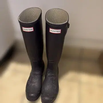 HUNTER 블랙 장화