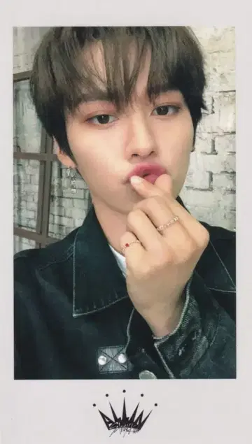 StrayKids 초회 한정판 C LeeKnow ALL IN 폴라로이드