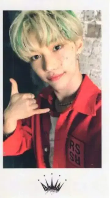 StrayKids 초회 한정판 B FELIX ALL IN 폴라로이드
