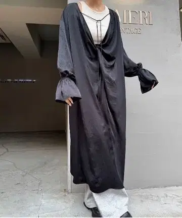 KNOT DRAPE SLOW DRESS ameri vintage