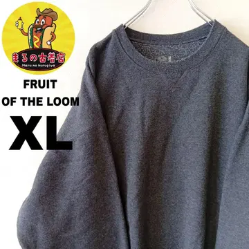 USA 구제 의류 FRUIT OF THE LOOM 맨투맨 XL 그레이