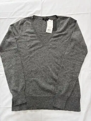 새상품 Theory Mayalin 캐시미어 스웨터 S 그레이