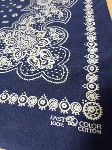 60's elephant 빈티지 반다나 USA제