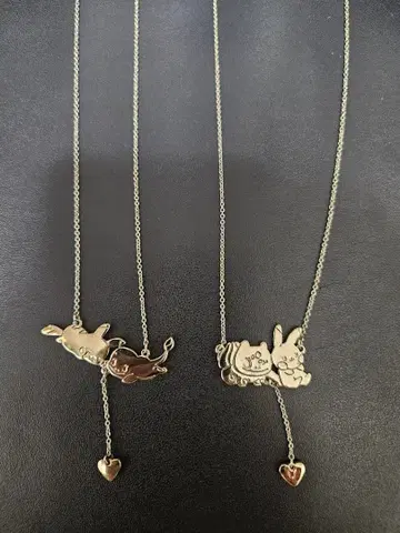 포켓몬 잇츠데모 목걸이 피카츄 이상해씨 리자드 2개 세트