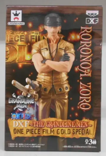 반프레스토 DXF 더 그랜드라인 맨 원피스 필름 골드 스페셜 조로