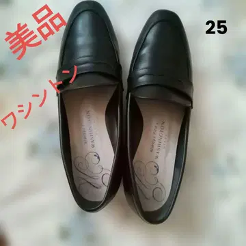 Washington 블랙 로퍼 25 여성용 블랙 새상품급
