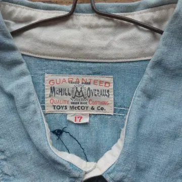 TOYS McCOY McHILL OVERALLS 긴팔 셔츠 17