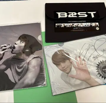 BEAST 공식 굿즈 클리어 파일 2종