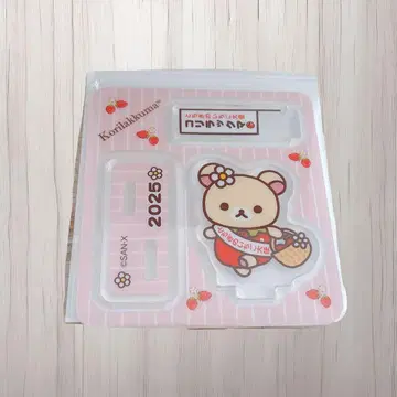 코리락쿠마 토치기 딸기 대사 10주년 아크릴 스탠드 2025
