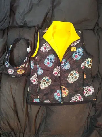 Loudmouth Sugar Skull DESIGN 베스트 바이저