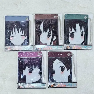 Happy 복권 타마유라 패스 케이스 5종 컴플리트 세트