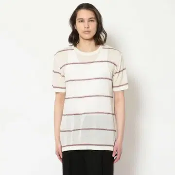 SUGARHILL 21ss STRIPED KNIT TEE 니트 티셔츠