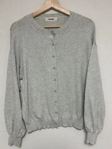 tumugu 츠무구 랜덤 니트 가디건 그레이 F