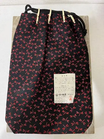 인덴야 갓세츠부쿠로 복조리 잠자리 대 우에하라 유시치 블랙 빨간색