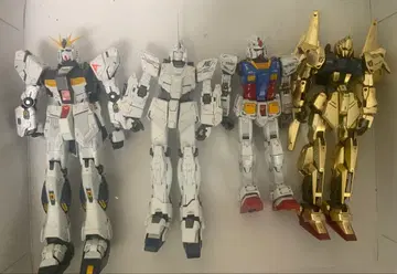 [정크] MG 건담 프라모델 유니콘, 백식, RX-78-2, v건담