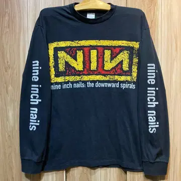 싱글 스티치 Nine Inch Nails 나인인치네일즈 롱T