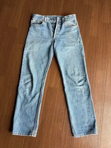 리바이스 501 데님 청바지 W31 L34 미국제