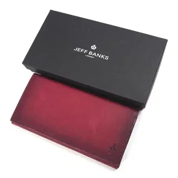 새상품 제프 뱅크스 소가죽 레더 이단 접이식 장지갑 그라데이션