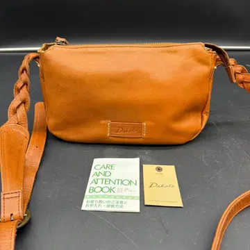 M6/ [새상품급] M6/ Dakota 가죽 숄더백 천연 가죽 다코타