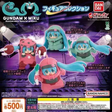 컴프 GUNDAM x MIKU 피규어 컬렉션 전 4종 세트
