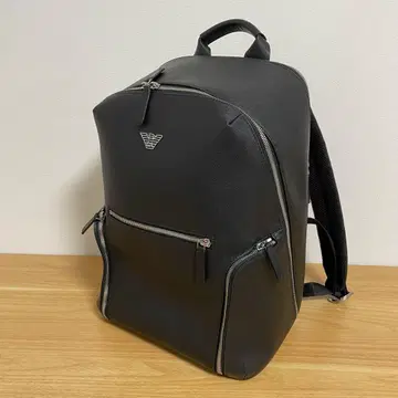 엠포리오 아르마니 백팩 가죽 블랙