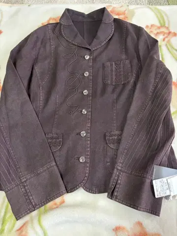 Chamois Depo 브라운 자켓 11호 모 100% 47250엔