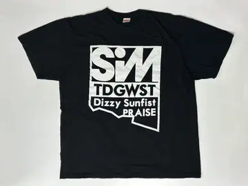 SiM 투어T 2017년 티셔츠 블랙 XXL 사이즈