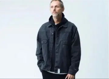 DIGGER DENIM JACKET BLACK for Ron Herman