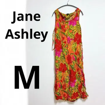 제인 애슐리 보태니컬 무늬 원피스 M 레이온 100% 하와이안