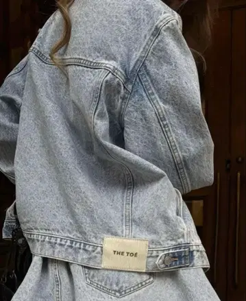 [ 정품 ] THE TOE 데님 자켓
