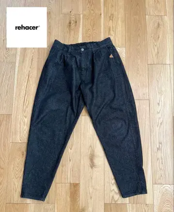 rehacer 봄버 테이퍼드 이지 데님