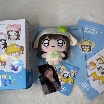 IVE REVIVE+ 봉제 인형 스티커 세트 유진