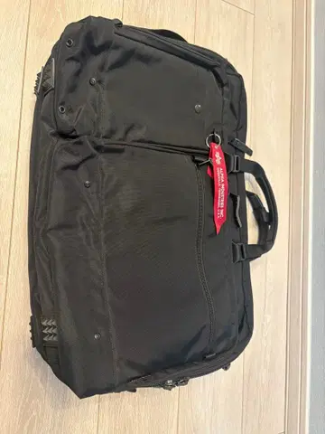 ALPHA INDUSTRIES 비즈니스 백 블랙 3way