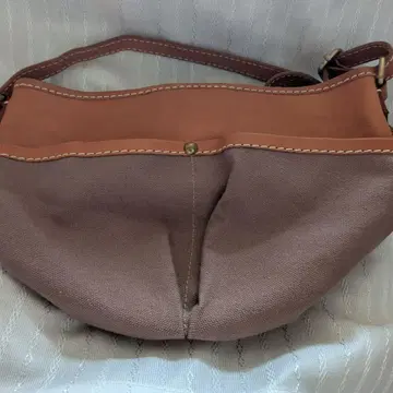 zucchero filato (즈케로 필라토) 캔버스 가죽 백