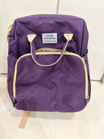 마더스 백팩 (밀크도 넣을 수 있고 펼치면 아기 침대가 됩니다)