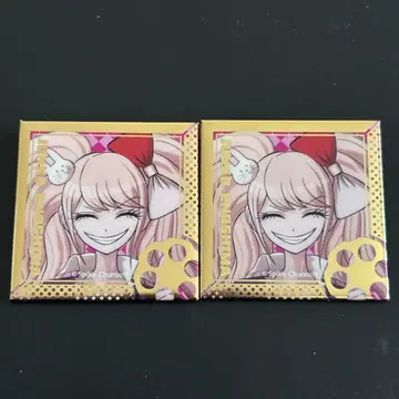 단간론파 15주년 기념전 스퀘어 캔뱃지 희로애락 에노시마 준코