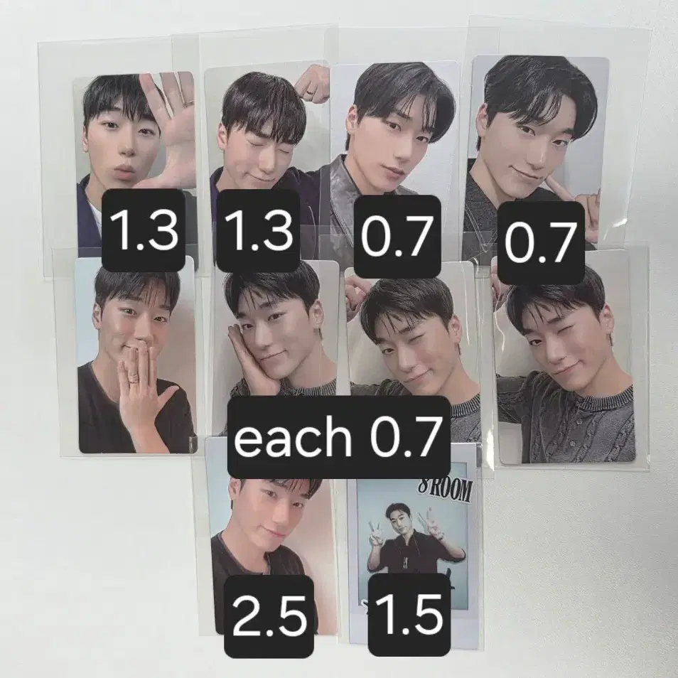 Ateez Choi San Signed Polaroid | Bunjang Global