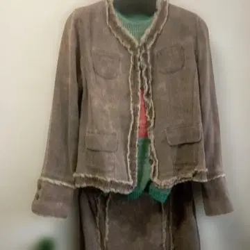 린넨 100% 수트 (군제)