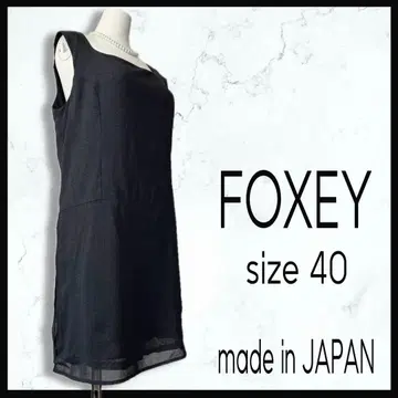 FOXEY 폭시 울 원피스 풍 올인원 일본제